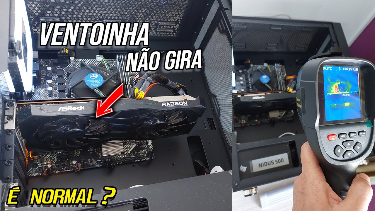 Ventoinha Fan da Placa de Video NÃO RODA GIRA – É NORMAL??