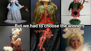 PDMAG 2017 OOAK Art Doll Contest - Gold Award winners