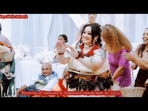 Jeanavieve Last Tauolunga  on Her Wedding Day Dec 2022 Auck Nz   Mapa Media network