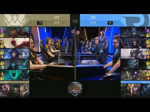 VIT vs OG Highlights - VITALITY vs ORIGEN - EU LCS Week 2 - SPRING 2016