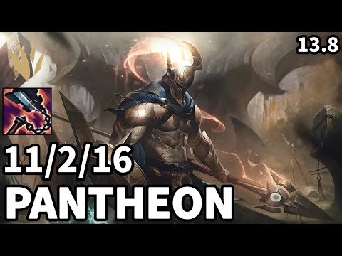 Pantheon Jungle vs Lillia - EUW Master | Patch 13.8