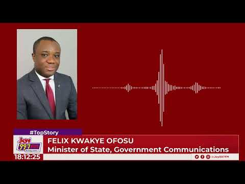 Top Story: Felix Kwakye Ofosu Admits NDC EC Appointment Was to “Tilt the Balance”