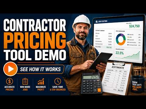 Contractor Pricing Calculator video preview