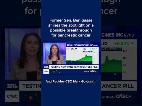 Former Sen. Ben Sasse shines the spotlight on a possible breakthrough for pancreatic cancer