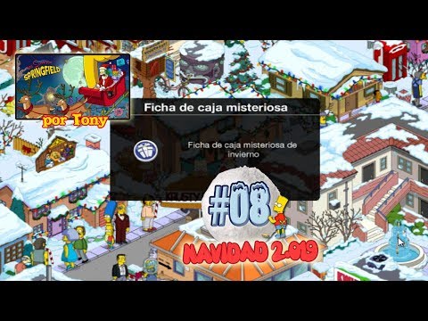 Los Simpson Springfield "Navidad'19: Capítulo 8 - Segunda Ficha de Caja Mist. de Invierno" por Tony