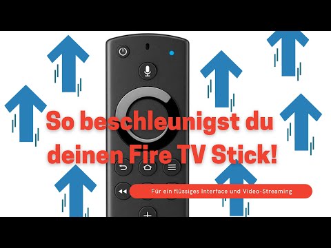 Fire TV Stick too slow? How to Speed Up Your Amazon Fire TV Stick! [GERMAN]