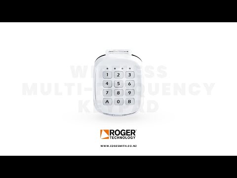 Wireless multi-frequency Keypad