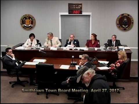 Smithtown Town Board Meeting April 27, 2017