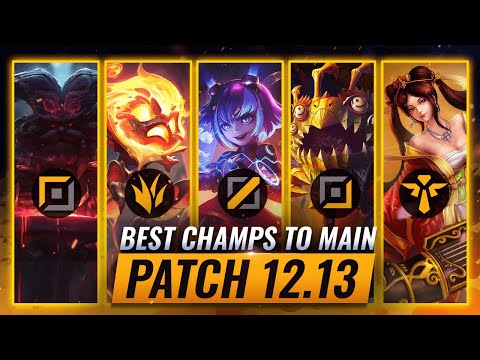 3 BEST MAINS For EVERY ROLE in Patch 12.13 - League of Legends