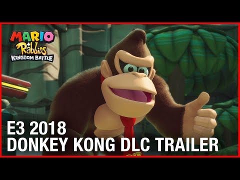 Mario + Rabbids Kingdom Battle: E3 2018 Donkey Kong Adventure DLC Gameplay Trailer | Ubisoft [NA] thumbnail