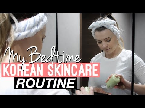 私のベッドタイム韓国スキンケアルーティン｜私と一緒に準備をする (My Bedtime Korean Skincare Routine | Get Unready With Me)