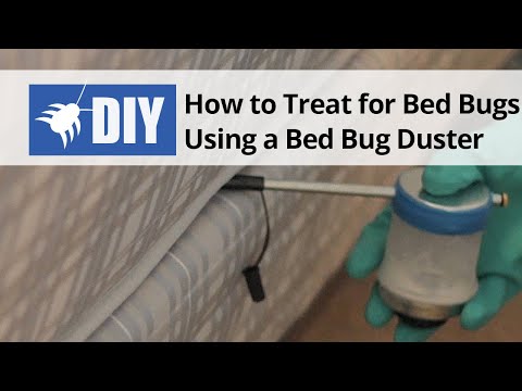  Bed Bug Treatment - Using Bed Bug Duster Video 