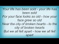Anniversary - Devil On My Side Lyrics