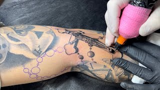 Rosary Tattoo / Sleeve in Progress