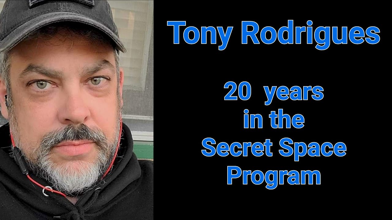Tony Rodrigues - 20 years in the Secret Space Program