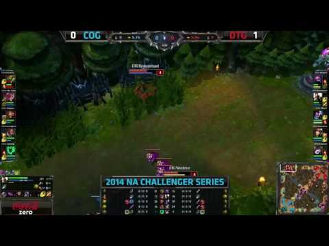 ♠ SEASON 4 ♠ || Determined Gaming vs Cognitive Gaming  Game 2 Semi Final NA Challenger Series #1