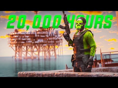 What 20.000 Hours of Solo Rust look like...