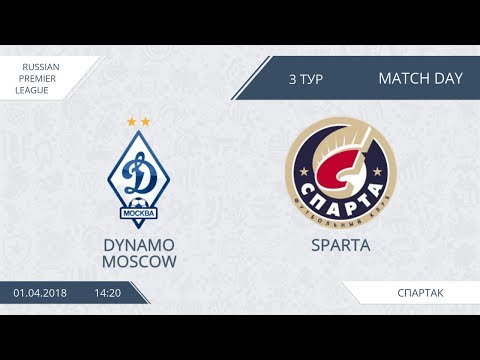 AFL18 Russia Premier League Day 3 Dynamo Moscow Sparta
