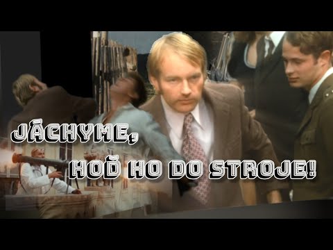 ,,Tento mladý muž bude potřebovat citovou odolnost. Bude ji mít?" Jáchyme, hoď ho do stroje! (HD)