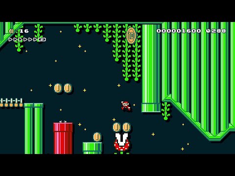 Poisonous Platform Performer 4 by Hampl - Super Mario Maker 2