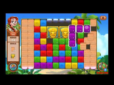 Lost Island Blast Adventure Level 502 NO BOOSTERS - A S GAMING