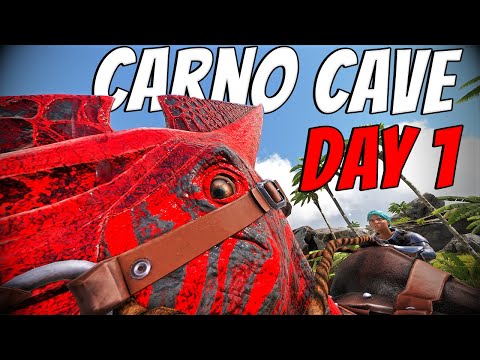 How A Group Of "NO-LIFES" Took CARNO CAVE DAY 1 - Ark