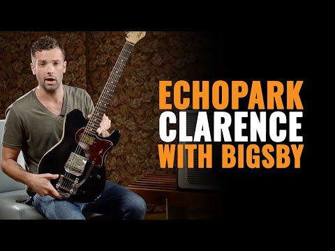 Echopark Guitars | Clarence with Bigsby | CME Gear Demo | Joel Bauman