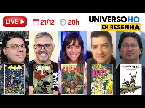 Dementia 21, Batman Universo, Gideon Falls, Os Donos da Terra e mais - UNIVERSO HQ EM RESENHA