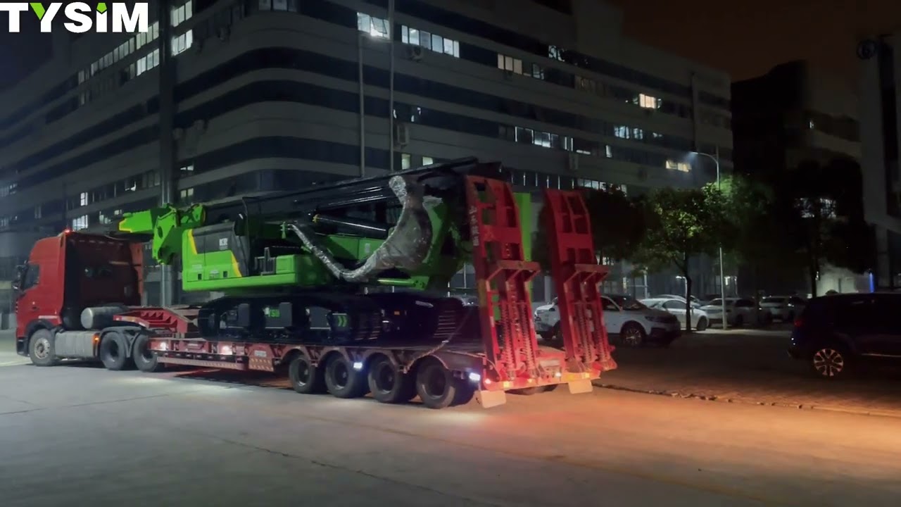 Cummins KR150 Hydraulic Rotary Piling Rig Drilling 1500mm Diameter 52m Depth