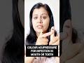 Colour Acupressure for Mouth & tooth related problems                          #acupressure #mudra