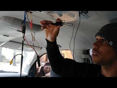 Overhead DVD Player Installation - How to Install the Trigger Wire