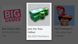 i made a group that gives you robux..