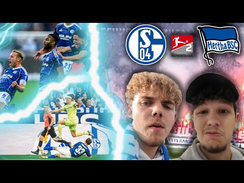 Die Veltins Arena brennt zum Saison Auftakt 🔥Stadion Vlog Schalke gegen Hertha BSC🔵⚪