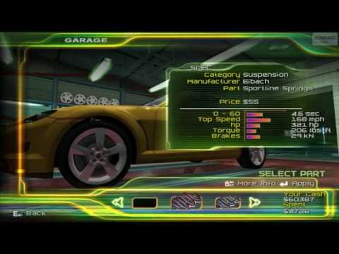 Street Racing Syndicate - Mazda RX-8 Tuning