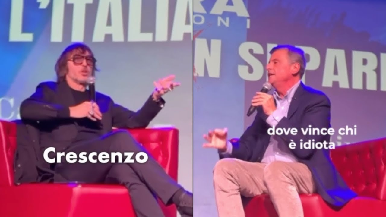 BOTTA E RISPOSTA TRA CALENDA E CRUCIANI:"SE PENSIAMO COSÌ FINIREMO UN PAESE DI CAMERIERI DEI CINESI"