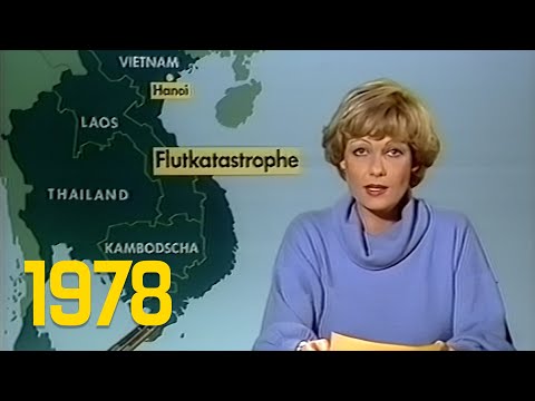 ARD Tagesschau 8:00 PM with Dagmar Berghoff (October 3, 1978)