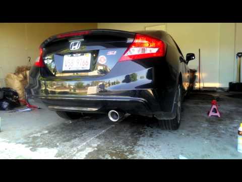 Injen axle back 2012 Honda civic Si