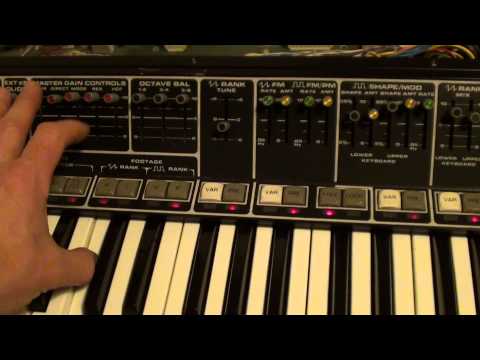 My new Polymoog 203 after PSU repair