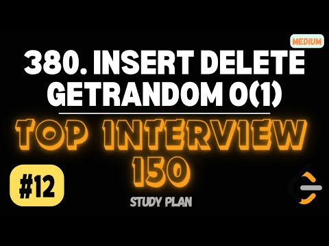 Leetcode 380 Insert Delete Getrandom O1 Java