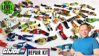HOW TO REPAIR YOUR OLD GIJOE ACTION FIGURES