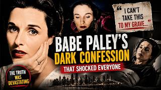Babe Paley’s Final Confession Shocked Everyone 😳.