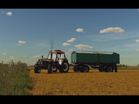 Ursus 1614 & D83 | Zetor 8045 & D47 x2 | Bizon BS110 | Żniwa Połowa