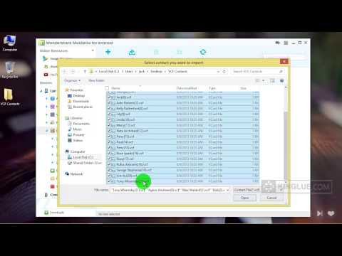 [VCF to LG G2] How to Import Contacts from vCard file to LG G2 Phone ?