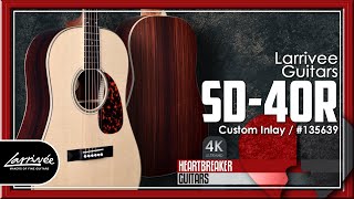 Video thumbnail for Larrivee Guitars - SD-40R CUSTOM Sitka Spruce / Indian Rosewood | 4K Video by Heartbreaker Guitars