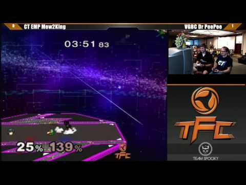 TFC 2013 - Mew2King (Sheik/Marth) vs. PPMD (Falco) Winners Finals