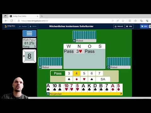 BBO Wöchentliches Kostenloses Sofortturnier #80 - Live!