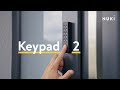 Nuki Keypad 2 Now With Fingerprint Sensor