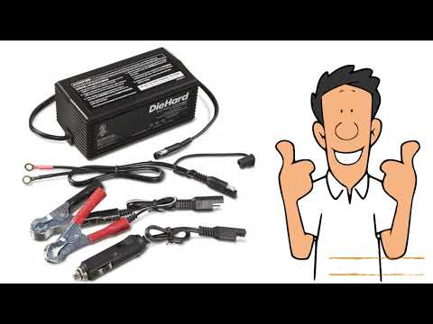 DieHard 71219 6v 12V Shelf Smart Battery Charger and 2A Maintainer Explain With Whiteboard Animation