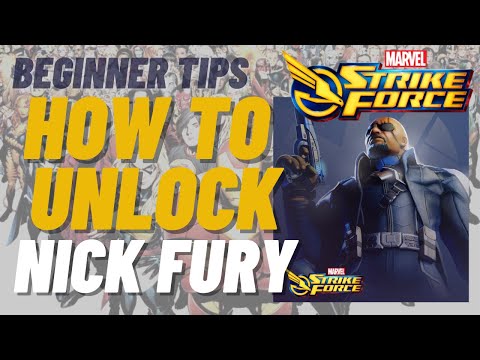 Unlock NICK FURY in Marvel Strike Force | MSF Beginner Tips