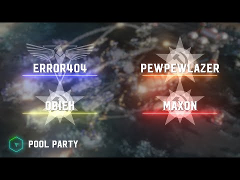 Error404 & obiek vs pewpewlazer & MaXoN - Pool Party - Red Alert 3